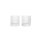 Ferm Living Ripple Tumbler Glasses Sæt Af 2 Clear