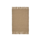Ferm Living Udo Tæppe 140 x 200 Tan/Black