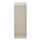 Ferm Living Udo Løber 80 x 200 Off-white/Black