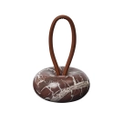 Ferm Living Wa Dørstopper Ø14 Rosso Levanto Marble