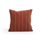 HAY Terrazza Cushion Terracotta Narrow Stripe 60x60