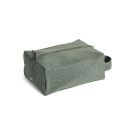 HAY Grid Wash Bag Small Dark Green