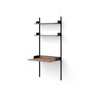 New Works Study shelf - Walnut / Black