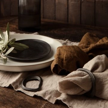 Ferm Living Linen Servietter 2-pak Natural