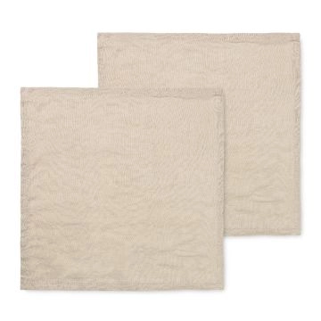Ferm Living Linen Servietter 2-pak Natural