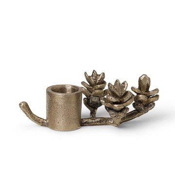 Ferm Living Forest Lysestage Brass