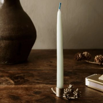Ferm Living Forest Lysestage Brass