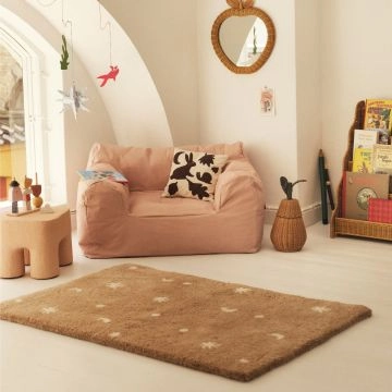 Ferm Living Skye Tufted Tæppe 80 x 120 Cashmere