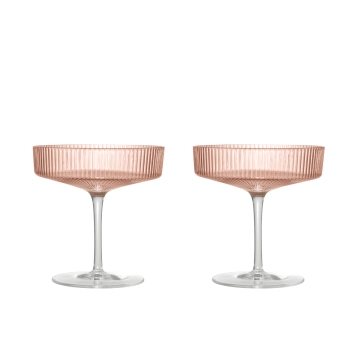 Ferm Living Ripple Champagneskåle