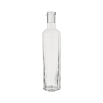 Ferm Living Ripple Olieflaske Clear