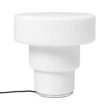 Ferm Living Ripple Bordlampe White