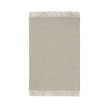 Ferm Living Udo Tæppe Off-white/Black