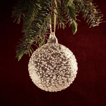 Ferm Living Flurry Glaskugler 3-pak White