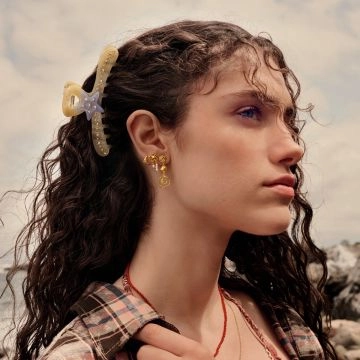 Maanesten Zalina Øreringe Guld