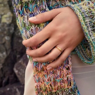 Maanesten Abbey Ring Guld