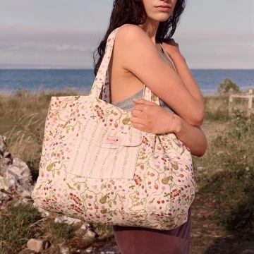 Maanesten Big Canvas Totebag Garden Magic Ivory