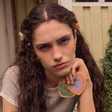 Maanesten Genie Pocket Mirror Papaya