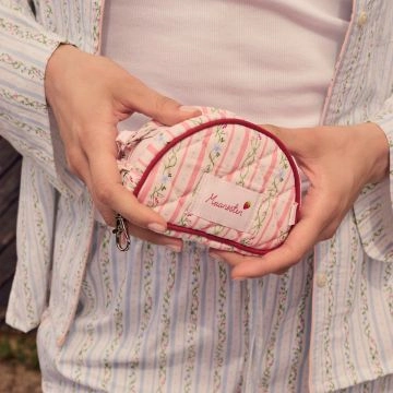 Maanesten Rui Keychain Bag Summer Stripes Peach