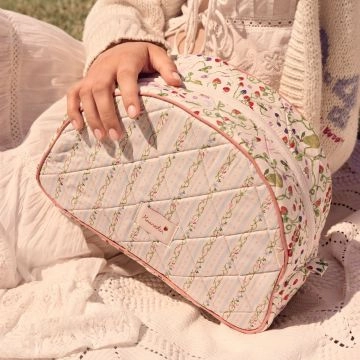 Maanesten Makeup Bag Big Summer Stripes Blue