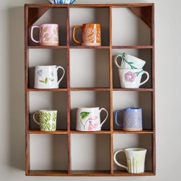 Bloomingville Tilo Hylde Brun Genanvendt Træ