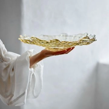 Bloomingville Asimi Skål Natur Glas