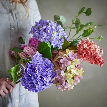 Bloomingville Edge Buket Lilla Kunstige Blomster