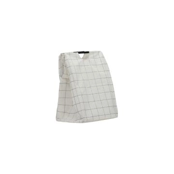 House Doctor Vasketøjspose Squares Hvid