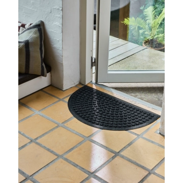 House Doctor Dørmåtte Entry Half Round Sort