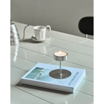 House Doctor Fyrfadsstage Anit Sølv finish