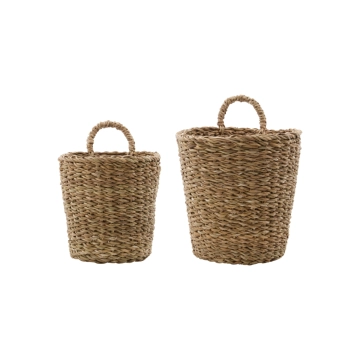 House Doctor Kurv Here Natural Sæt Af 2