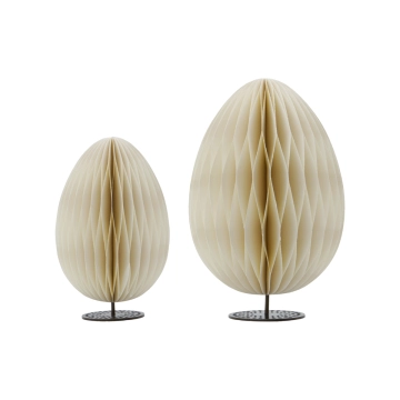 House Doctor Påskepynt Eggs Råhvid