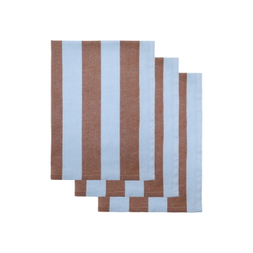 House Doctor Viskestykker Cook Lyseblå Brun