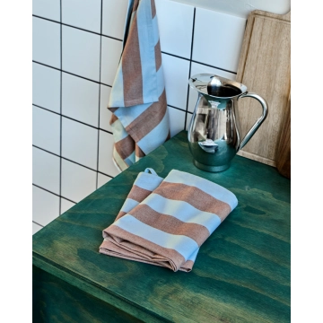 House Doctor Viskestykker Cook Lyseblå Brun