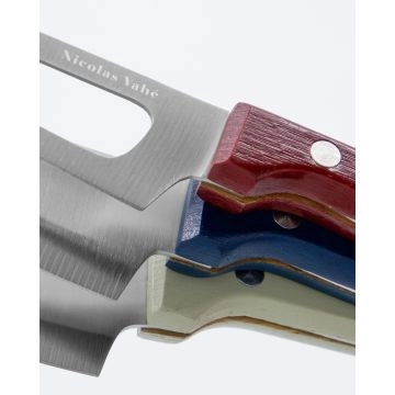 Nicolas Vahé Osteknive Cheese Knives Hvid, Blå, Rød