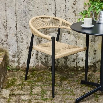 House Doctor Stol Coon Natur Sort