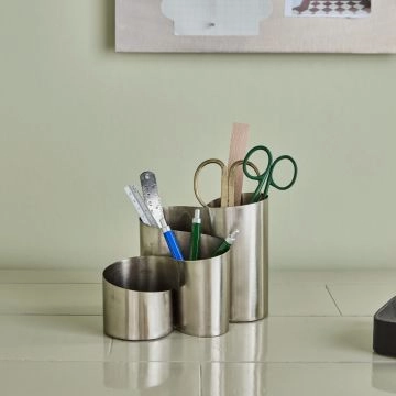 House Doctor Organisator Curve Sølvfinish