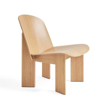 HAY Chisel Lounge Chair Oak