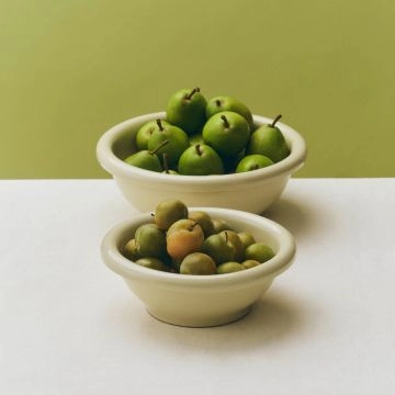 HAY Barro Salad Bowl Small Pistachio