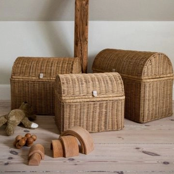 Kas Kopenhagen Raffia Kurvesæt Desert