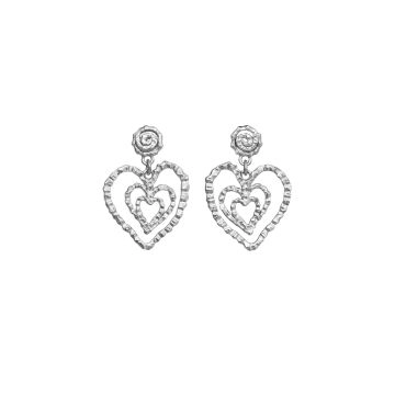 Maanesten Beate Petite Øreringe Sølv