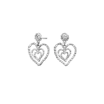 Maanesten Beate Petite Øreringe Sølv