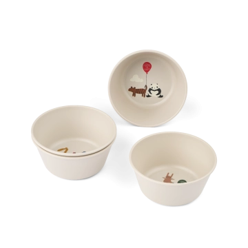 Liewood Cees Skåle 4 Pak Around The World Sandy