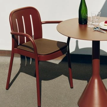 HAY Deville Armchair Iron Red