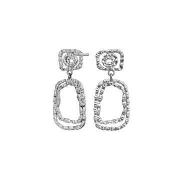 Maanesten Eili Øreringe Sølv