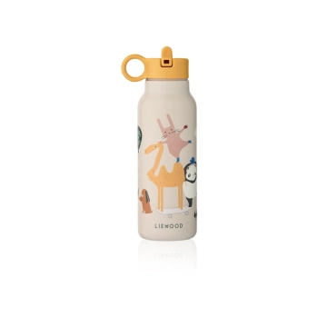 Liewood Liewood Falk Drikkedunk 350 Ml Around The World Sandy