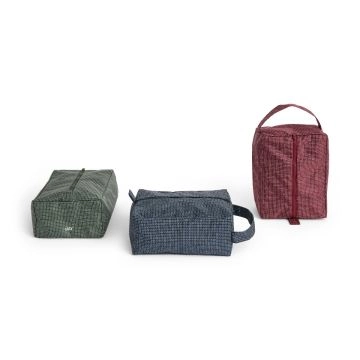HAY Grid Wash Bag Small