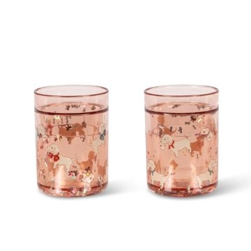 Konges Sløjd 2 Pak Glitter Kopper Woof Letter Rose