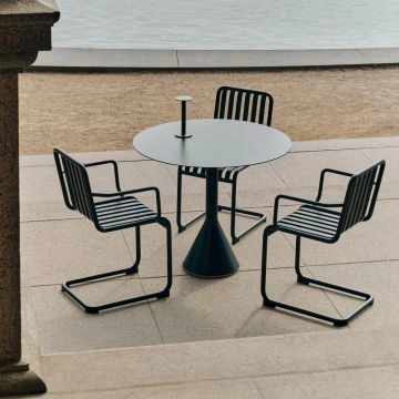 HAY Palissade Cantilever Armchair Anthracite