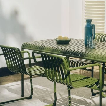 HAY Palissade Table L220 Olive