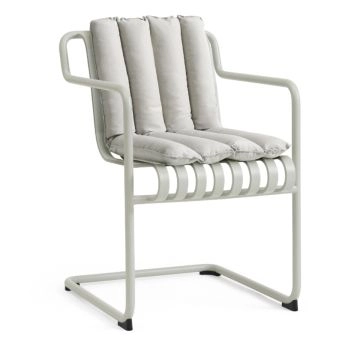 HAY Palissade Cantilever Dining Armchair Sky Grey